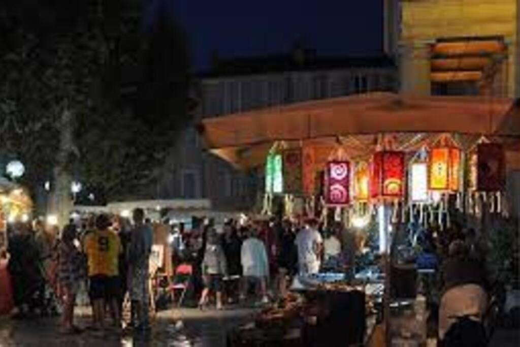 Anduze Gite Les Pins Au "Petit Clos Des Cigales" Massillargues-Attuech Dış mekan fotoğraf